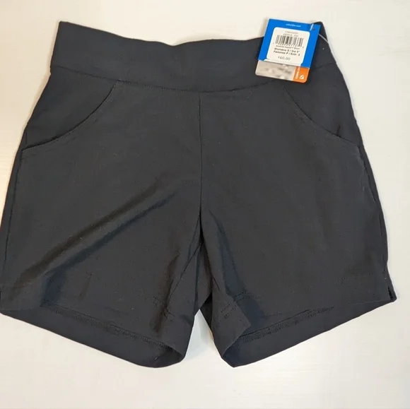Columbia NEW Anytime Casual Black Shorts size S - Picture 1 of 7